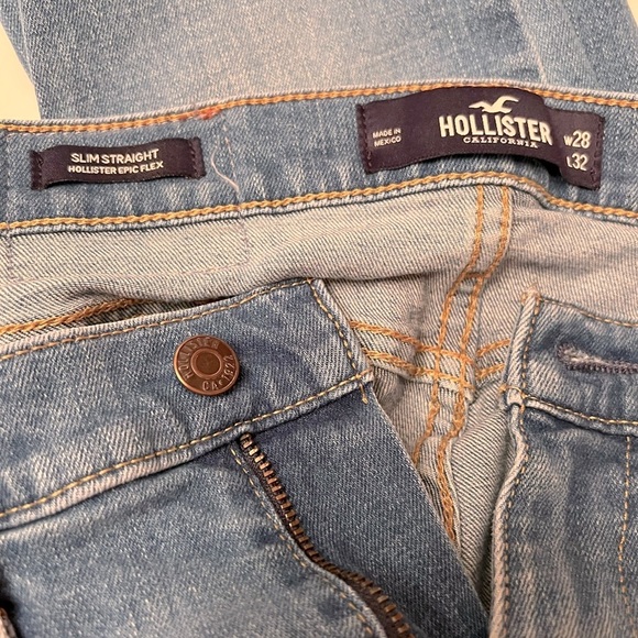 Men’s light blue jeans - Picture 2 of 4